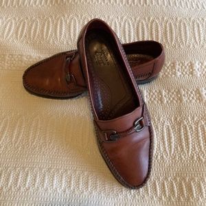 G.H. Bass & Co. Brown Leather Loafers - Sz. 7.5 / 38